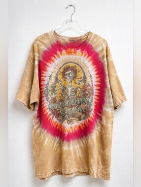 Grateful Dead Tie Dye T-Shirt Vintage Style San Francisco's Own XL/XXL